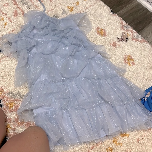 Ruffle mini dress - Picture 2 of 3